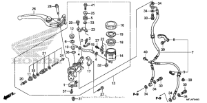  Передний тормозной цилиндр