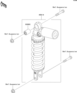 ZX1200 Амортизатор