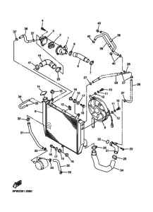 YZF-R1 Радиатор и шланг