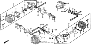 FT500 Задний фонарь