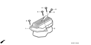 CG125 Крышка головки цилиндров
