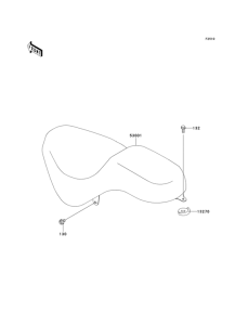 BN125 Сиденье