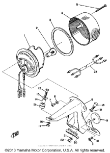 LS2 Задний фонарь