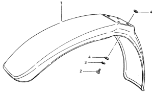 RM500 Переднее крыло
