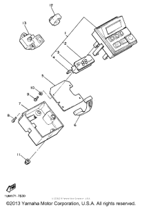 XVZ13DTC Панель приборов