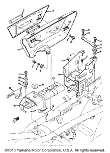 R5C Side cover - tool - battery box