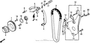 GL500I Cam chain + tensioner