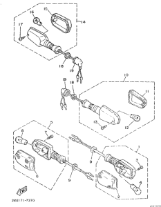 TZR250 Поворотники