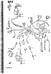 GSX750 Жгут проводов