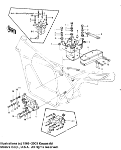 KZ750 Battery case / tool case