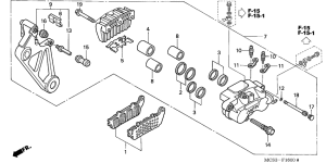 ST1300 Задний суппорт