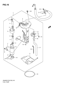 AN400 Топливный насос
