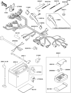 EJ650 Chassis electrical equipment(1 / 2)