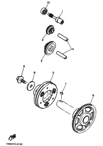 FZR400RR ｽﾀｰﾀｸﾗｯﾁ