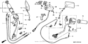 GL1500CF Switch + cable
