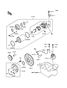 ZX636 Стартер