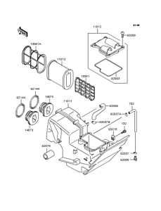 EL250 Воздушный фильтр