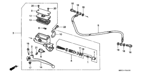 PC800 Главный цилиндр сцепления
