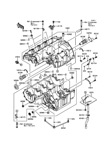 ZR800 Картер двигателя