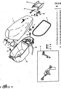 CW50RSP Сиденье и держатель