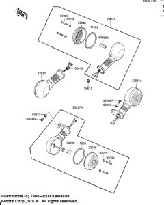 KZ1100 Поворотники