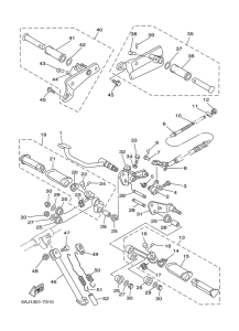 XV125S Stand. footrest