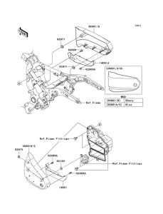 VN1600 Крышка боковая