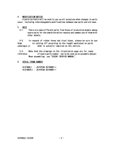 VLR1800 Catalog preface