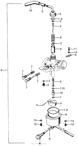 QA50 Карбюратор