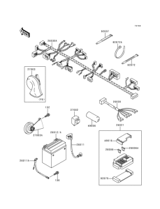 BJ250 Электрика