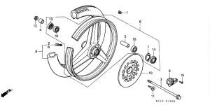 CB125T Transom + tube