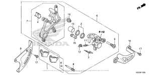  Задний суппорт
