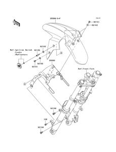 EX250 Переднее крыло