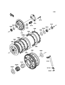 ZR1000 Сцепление