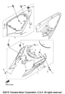 YZF-R6 Боковые обтекатели