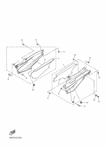FJR1300A サイドカバ-