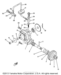 DT1E Масляный насос