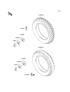 VN1500 Покрышки