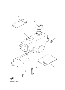 PW80 Reservoir a huile