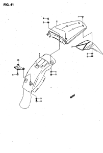 RMX50 Заднее крыло