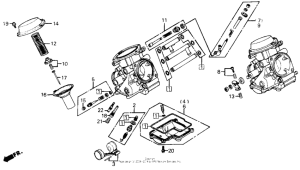 GL1200I Детали карбюратора