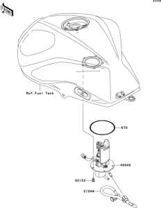 ZR1000 Топливный насос