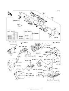 ZX1000 Chassis Electrical Equipment (Jcf)