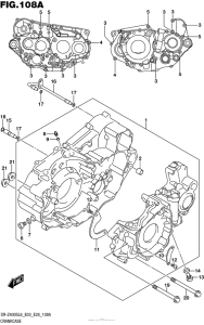  Картер двигателя