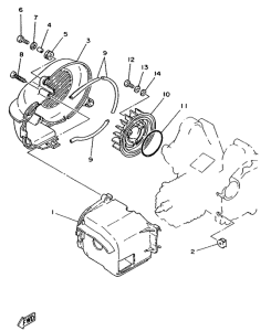 YA50S Air shroud. fan