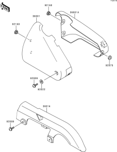 EN500 Боковые обтекатели