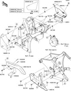  Боковые обтекатели