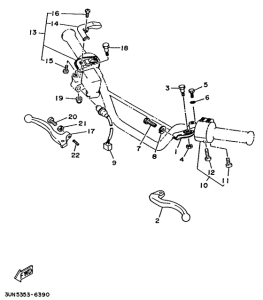 DT50LC Handle switch. lever
