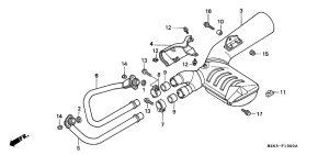 NTV650 Глушитель