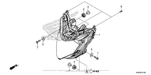 CB500F (ABS) Фара